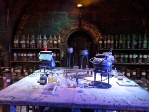 Snape's potions classroom
