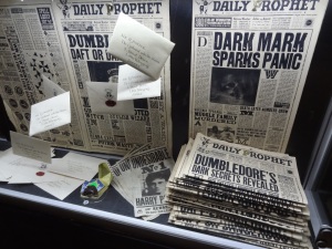 Copies of the Daily Prophet and some of Harry's letters for his 11th birthday