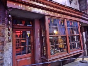 Harry's favourite shop: Quality Quidditch Supplies